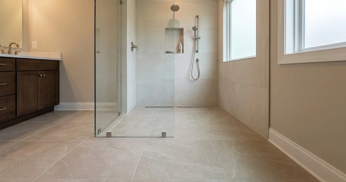 Curbless Walk-In Showers in Cary, NC: A Design Guide for Aging in Place and Luxury Living