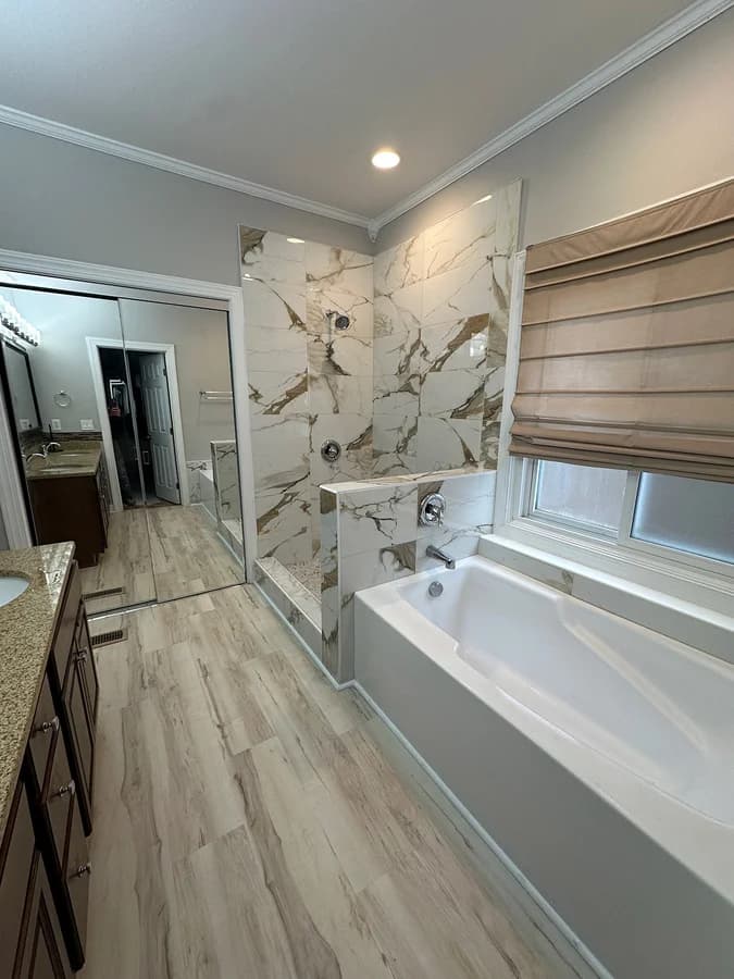 Walk-In Shower Remodel — Raleigh, NC